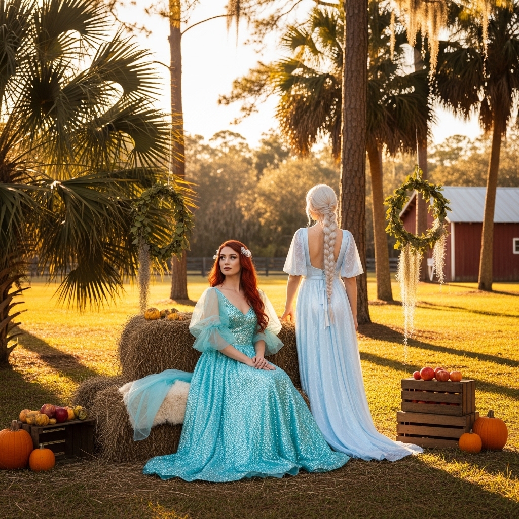 Ariel & Elsa Meet & Greet