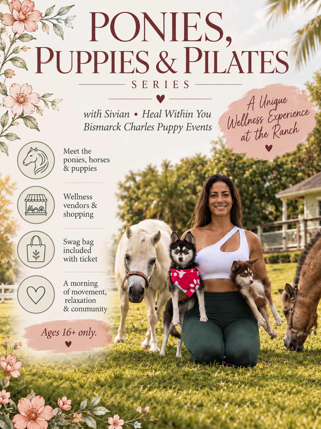 Ponies, Puppies & Pilates