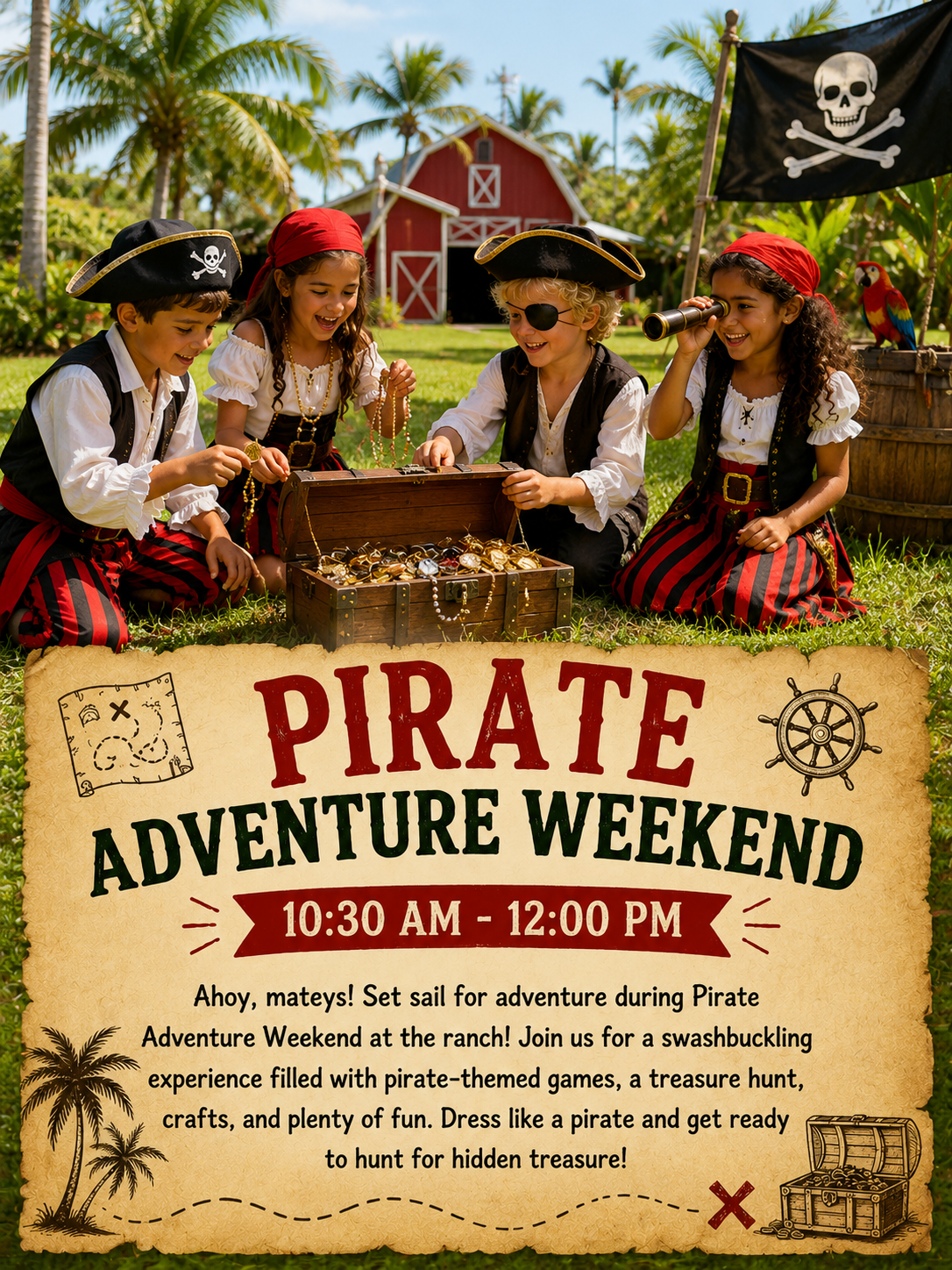 Pirate Adventure Weekend!