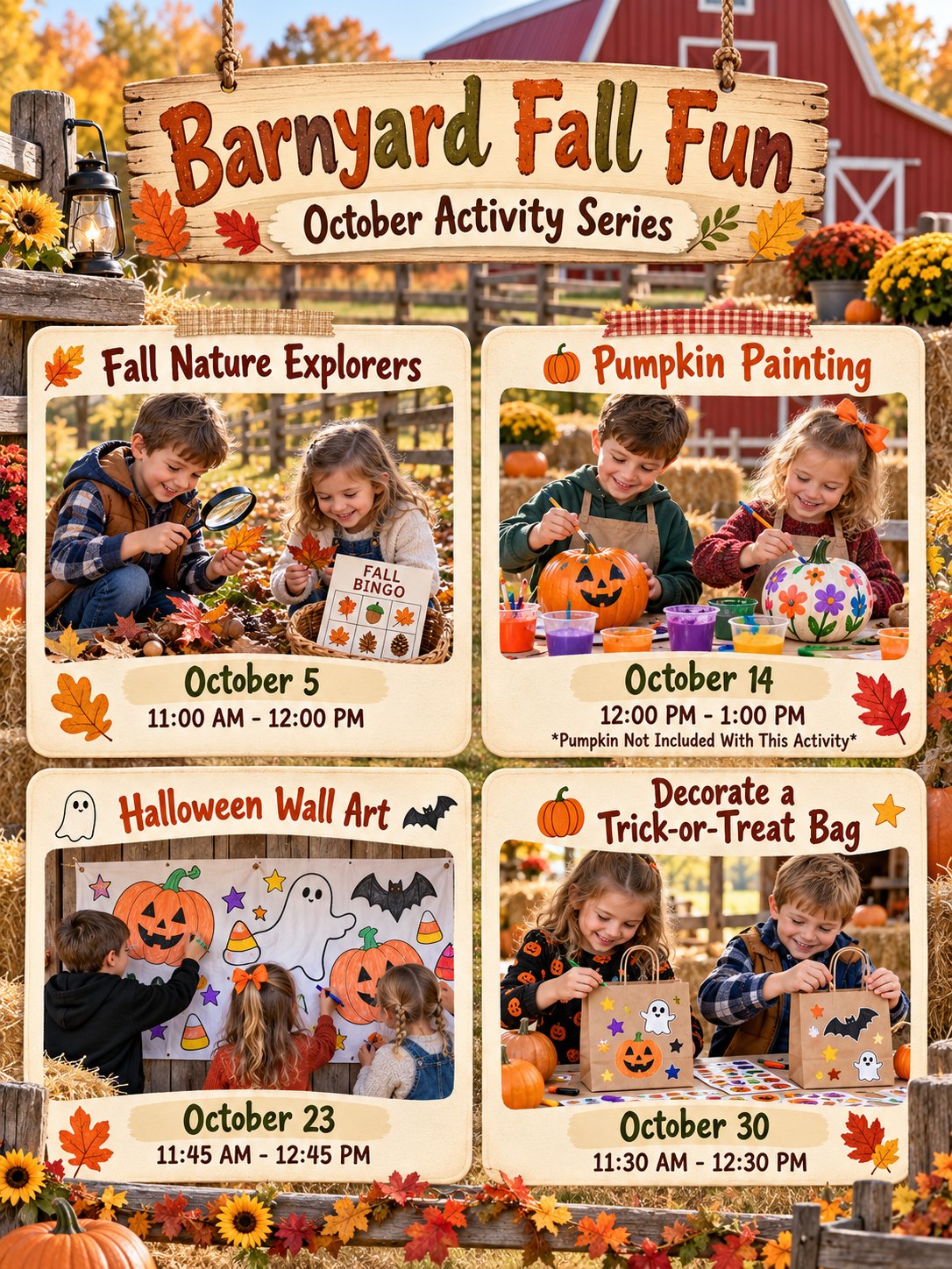 Barnyard Fall Fun