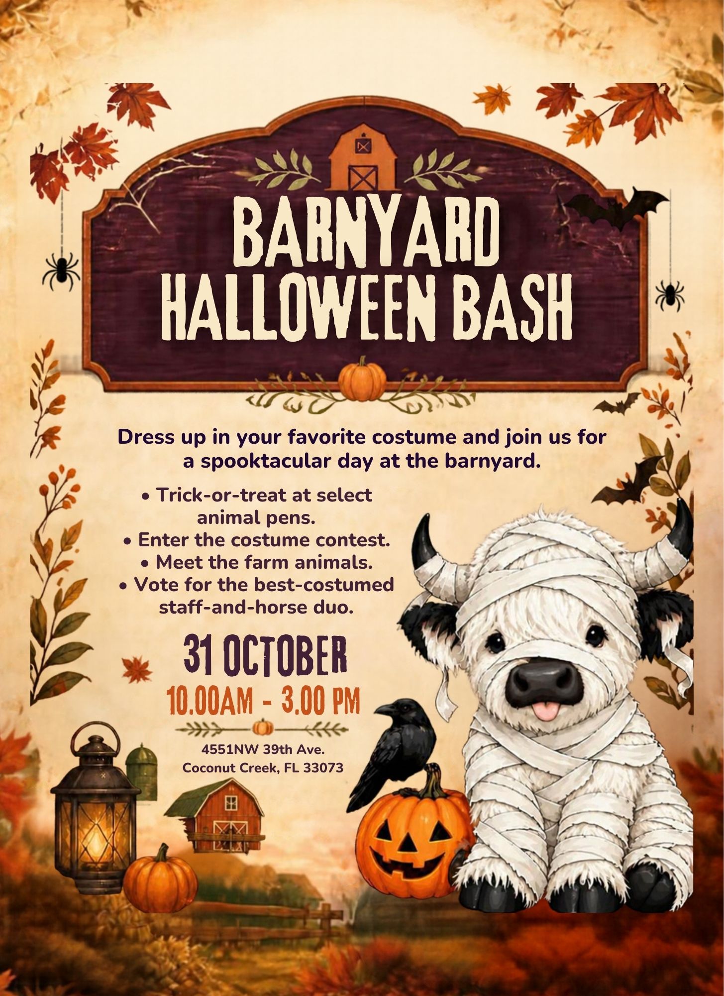 Barnyard Halloween Bash!